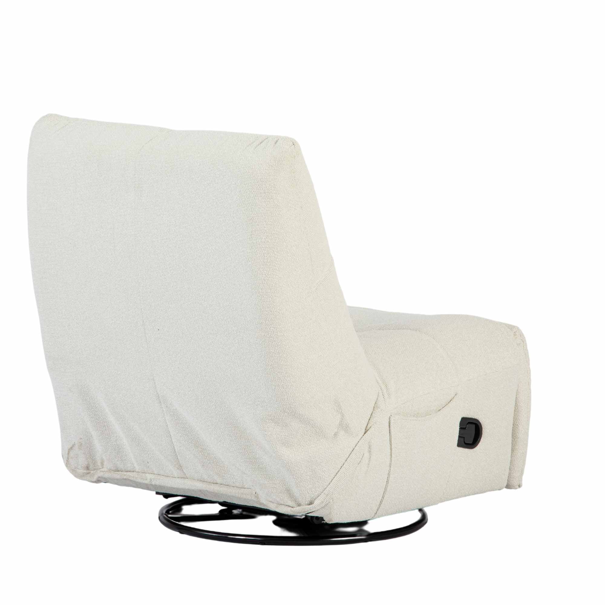 Relaxfauteuil Lazy | Draaibaar | Naturel