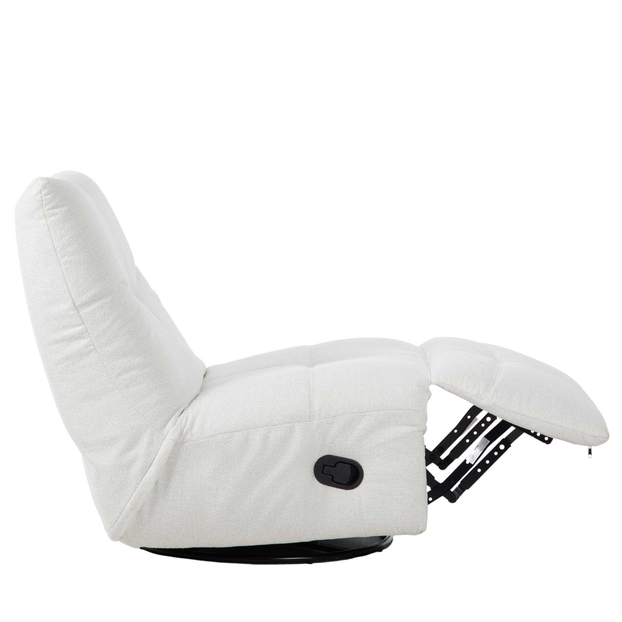 Relaxfauteuil Lazy | Draaibaar | Naturel