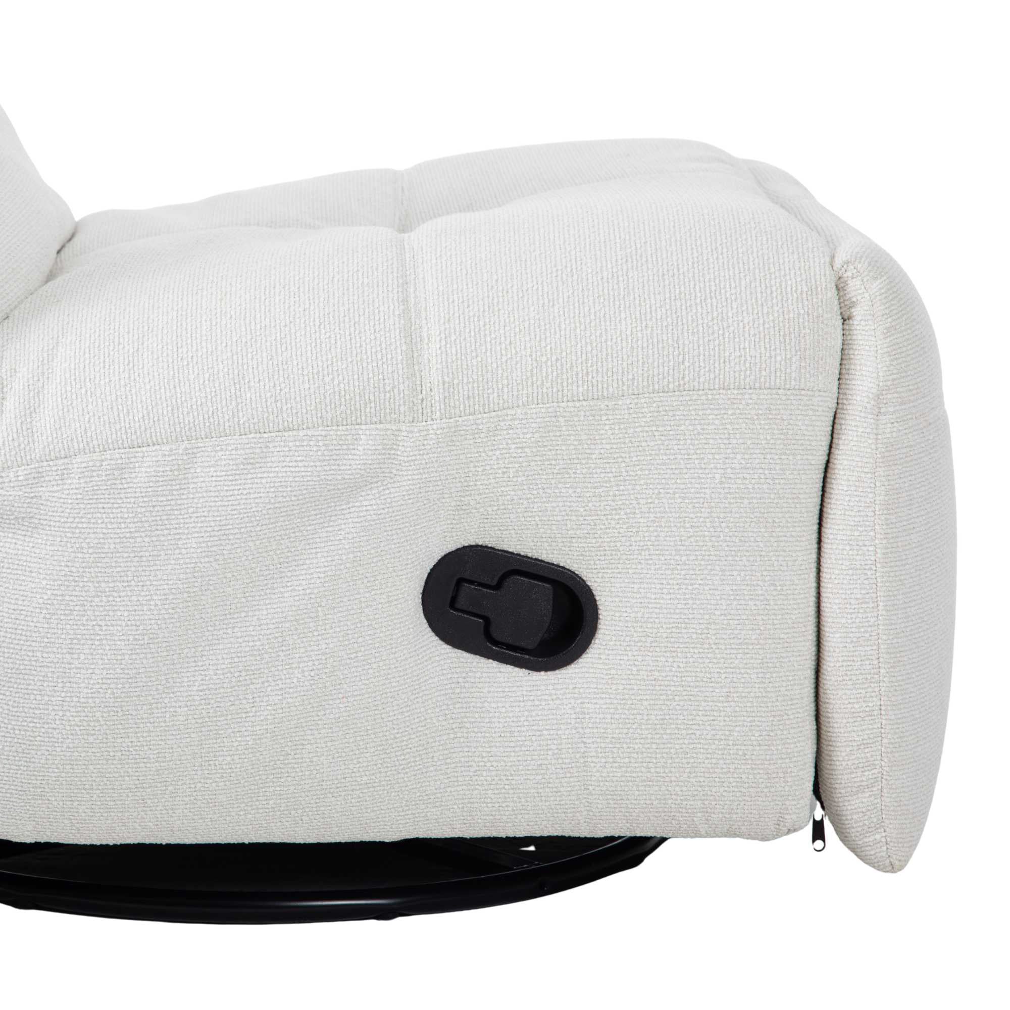 Relaxfauteuil Lazy | Draaibaar | Naturel