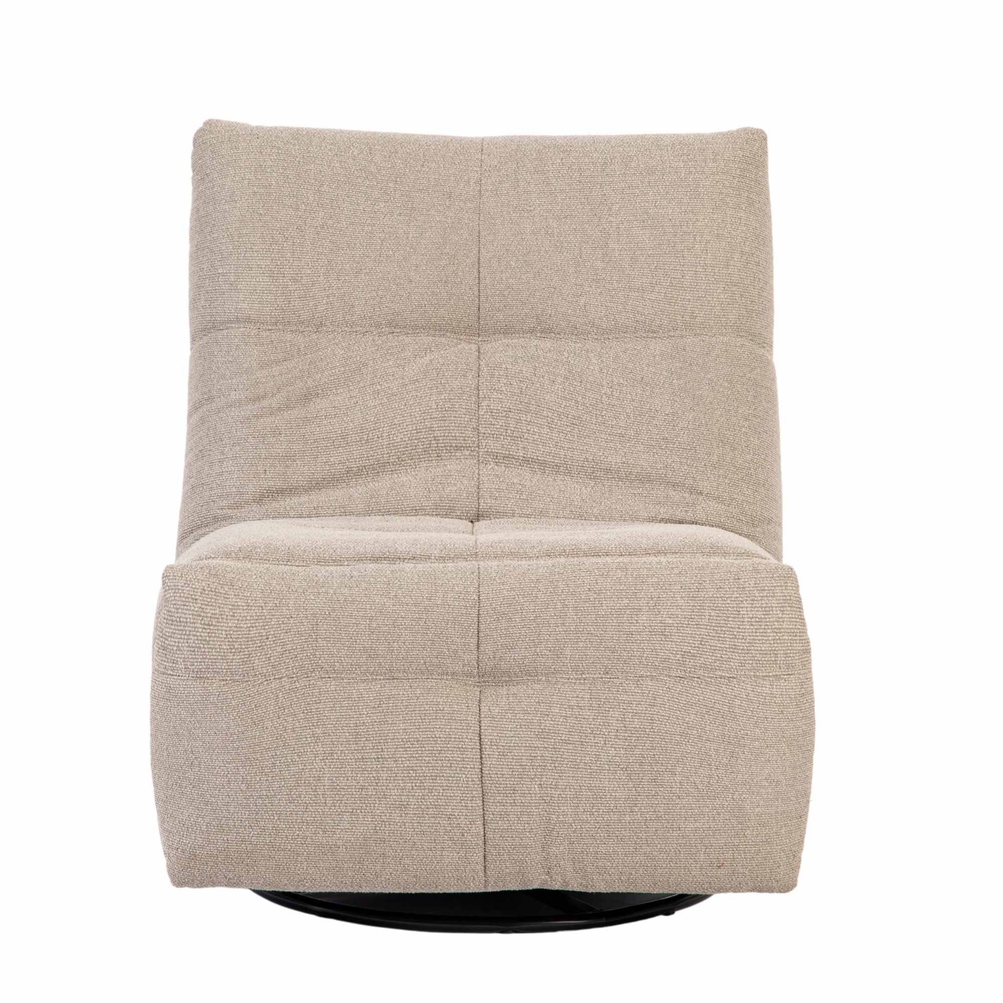 Relaxfauteuil Lazy  I Draaibaar | Taupe