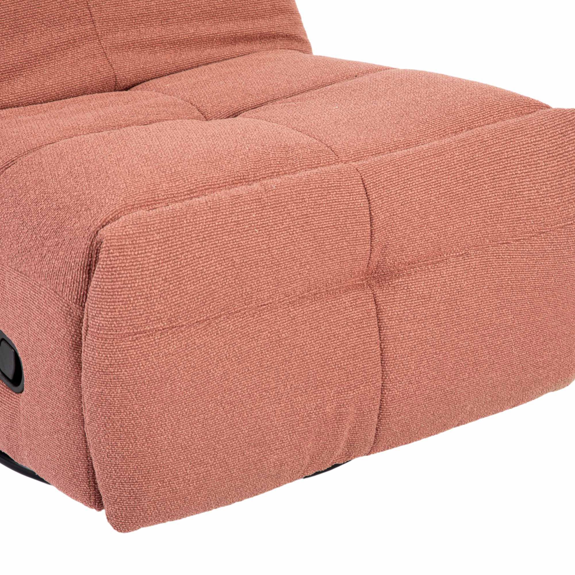 Relaxfauteuil Lazy | Draaibaar |  Pink