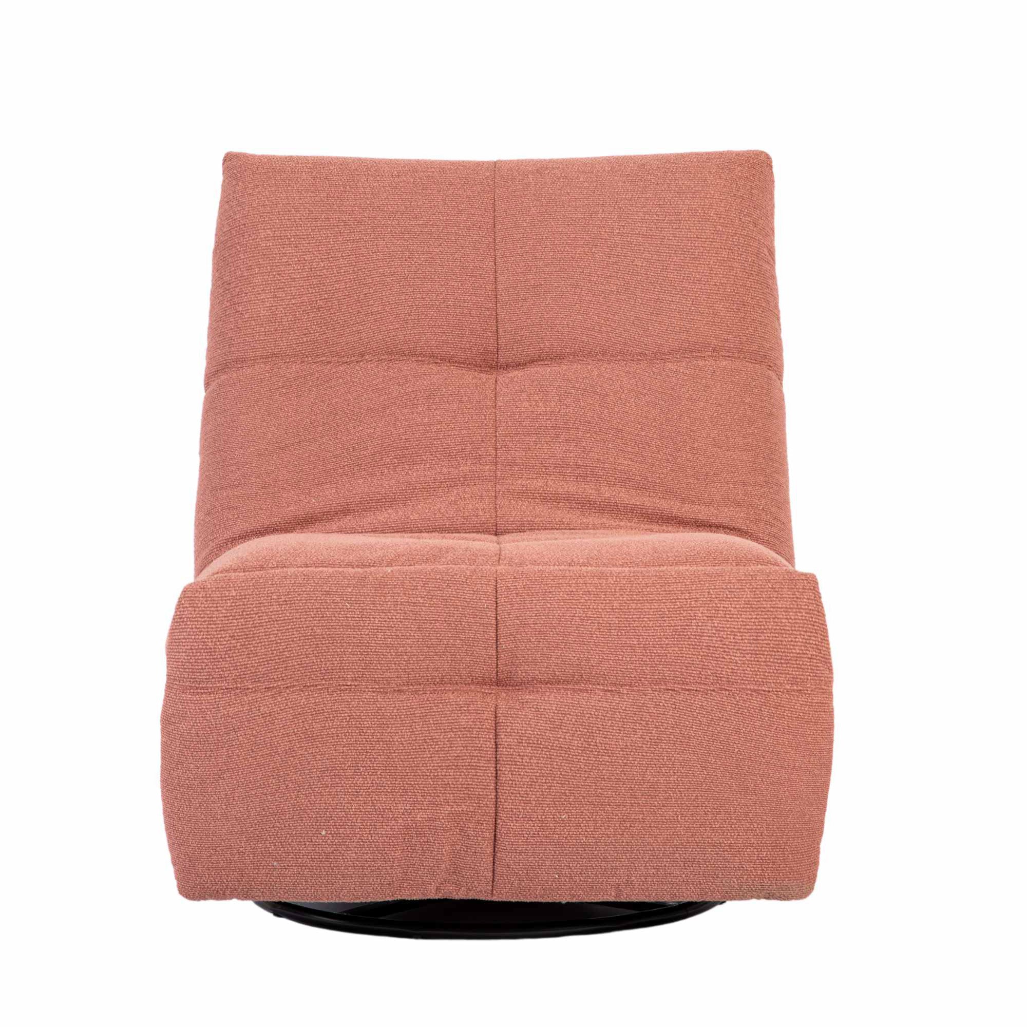 Relaxfauteuil Lazy | Draaibaar |  Pink