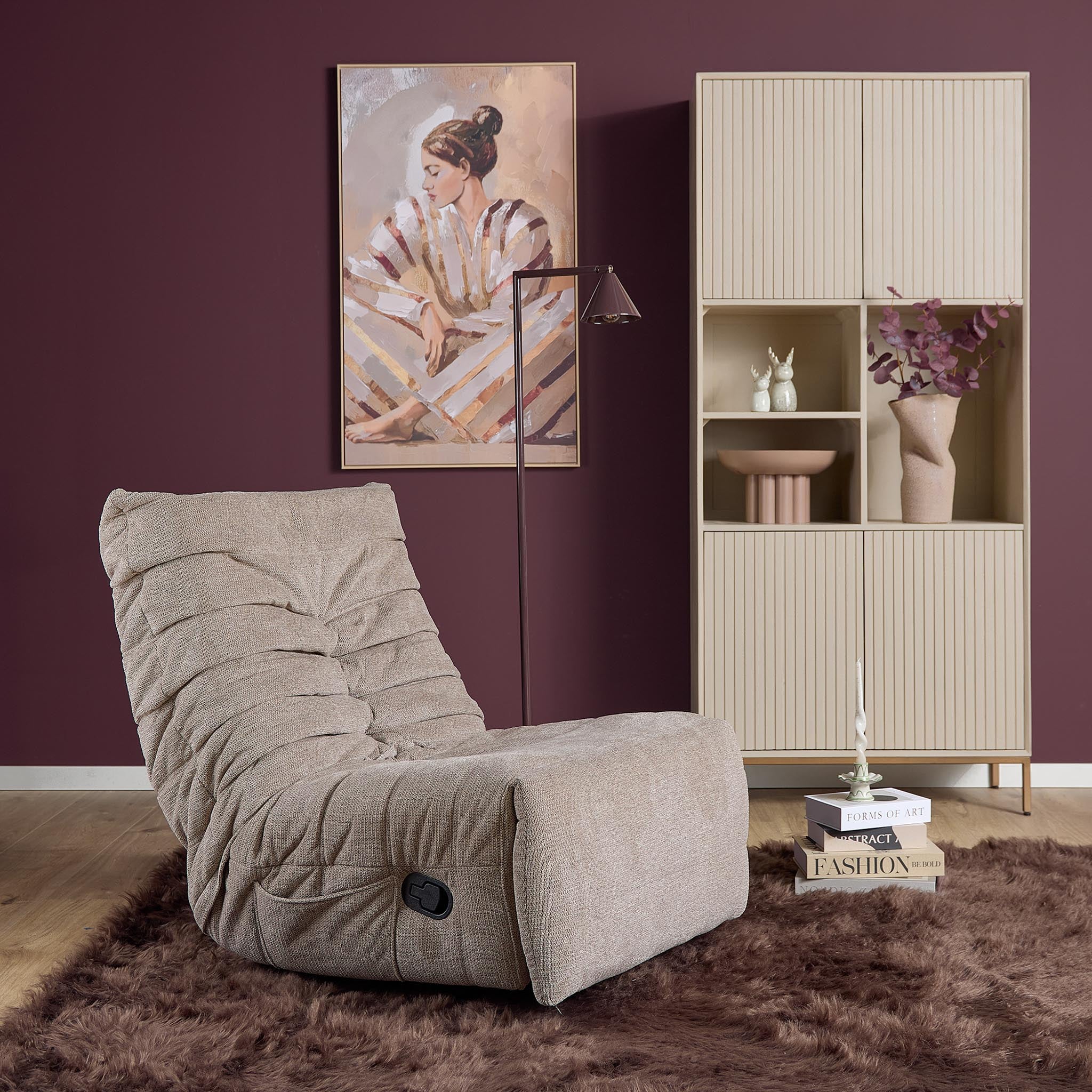 Relaxfauteuil Zen Taupe