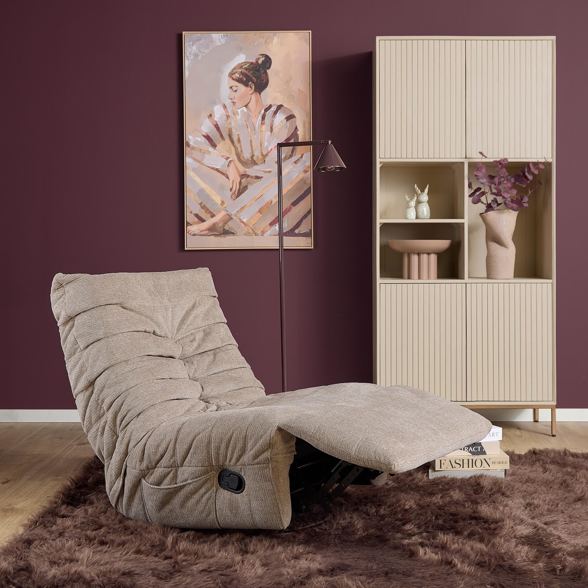 Relaxfauteuil Zen Taupe