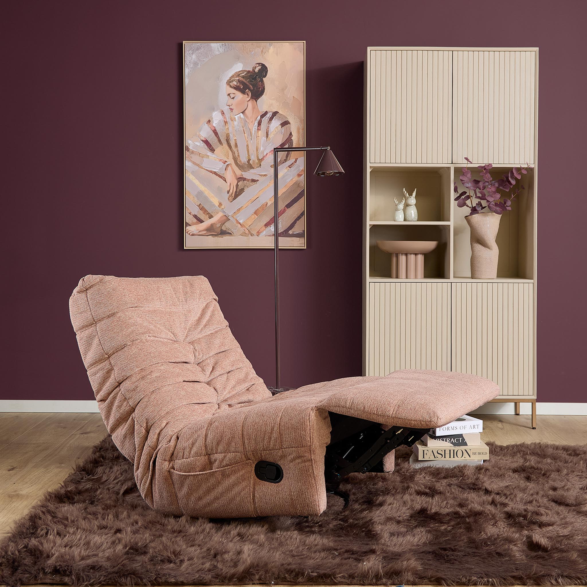 Relaxfauteuil Zen Roze