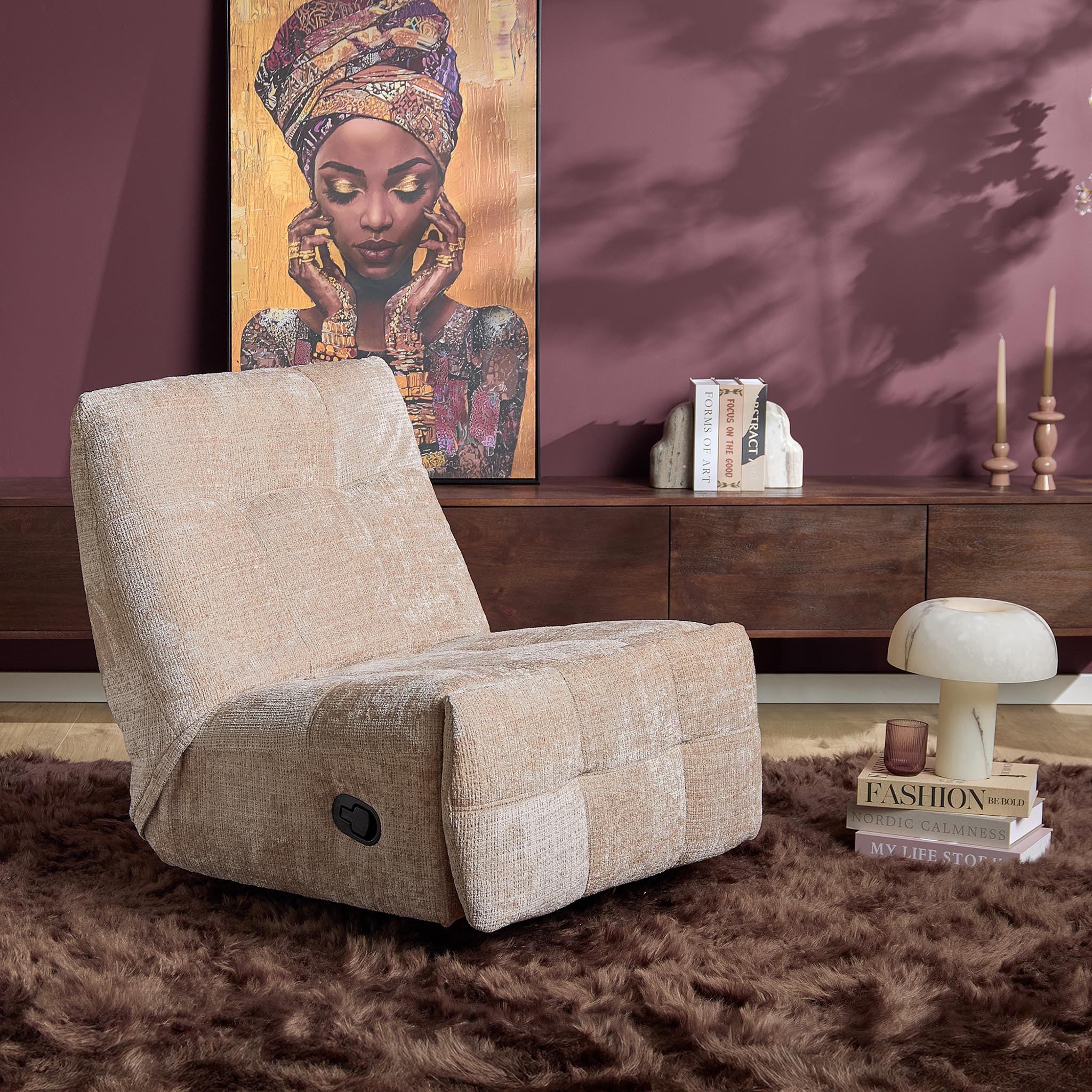 Relaxfauteuil Chill  Beige