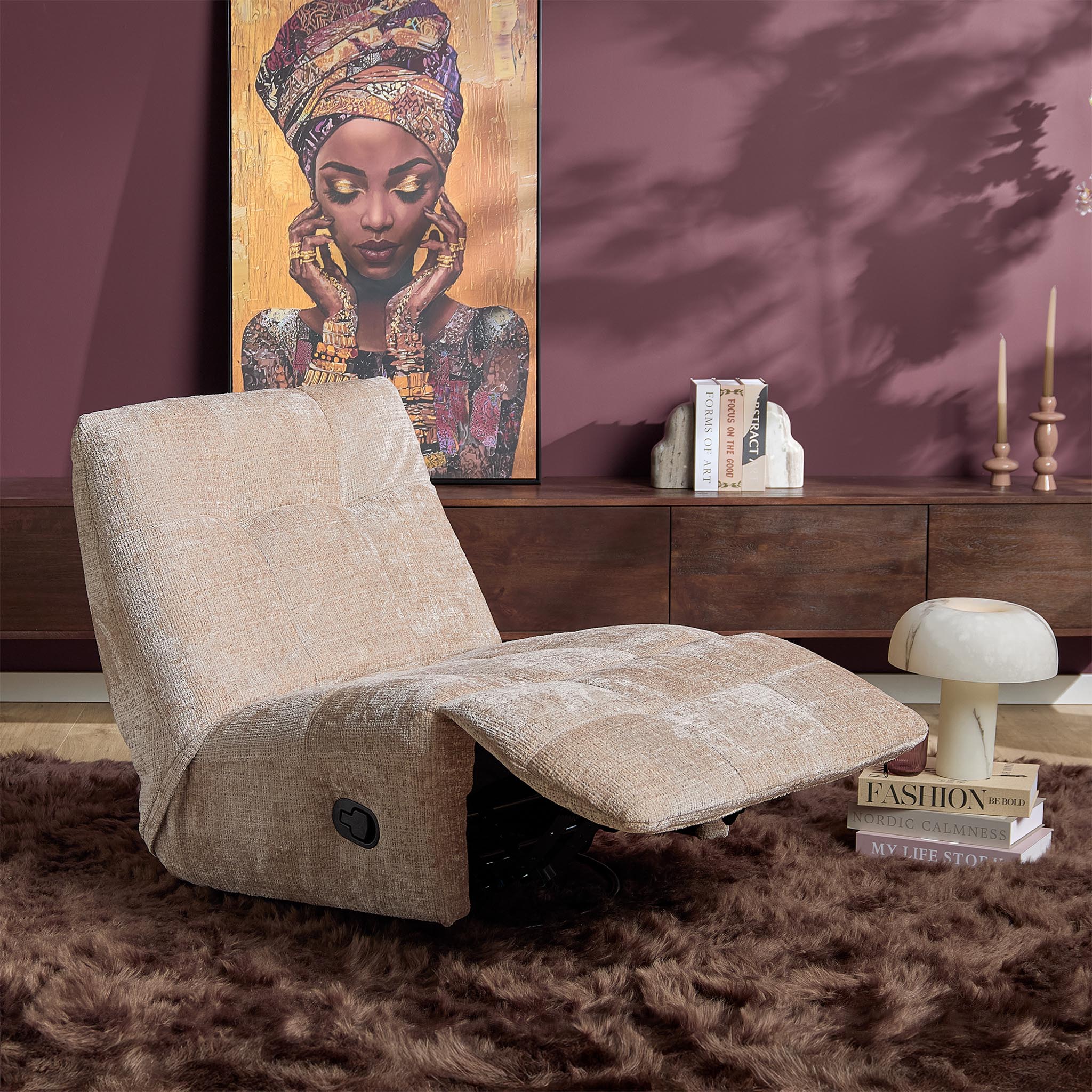Relaxfauteuil Chill  Beige