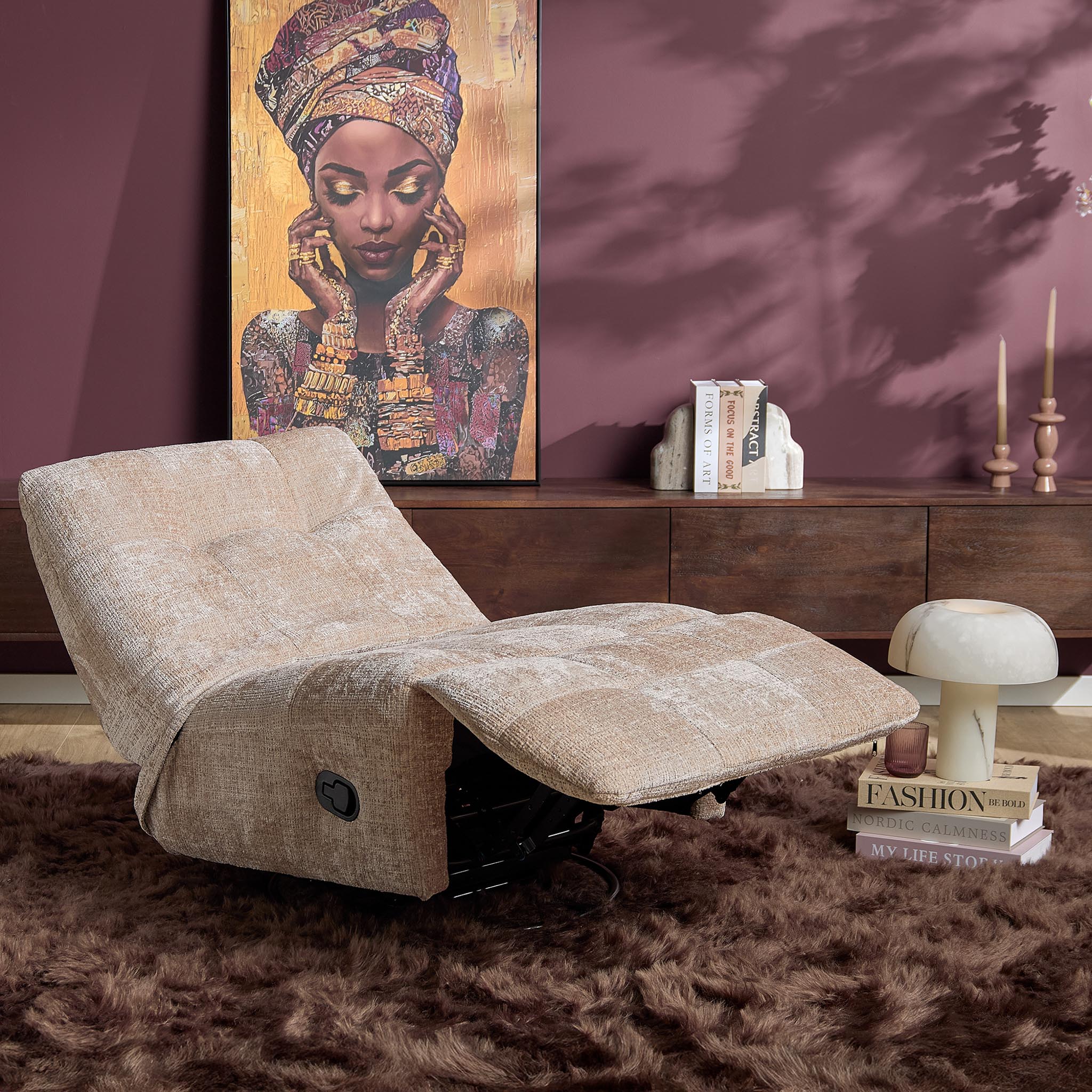 Relaxfauteuil Chill  Beige