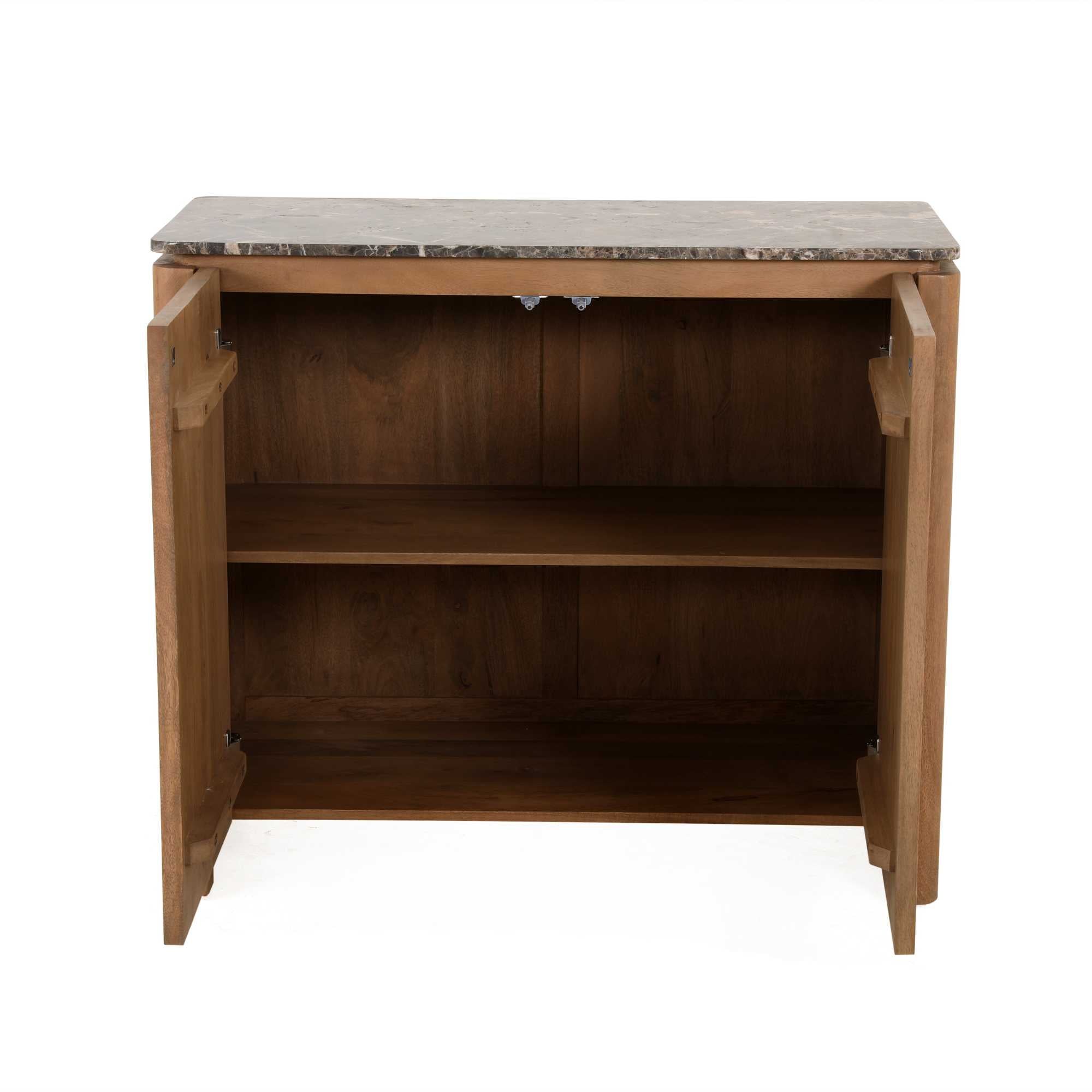 Dressoir Dallas Naturel Mangohout 100 cm - foto 14