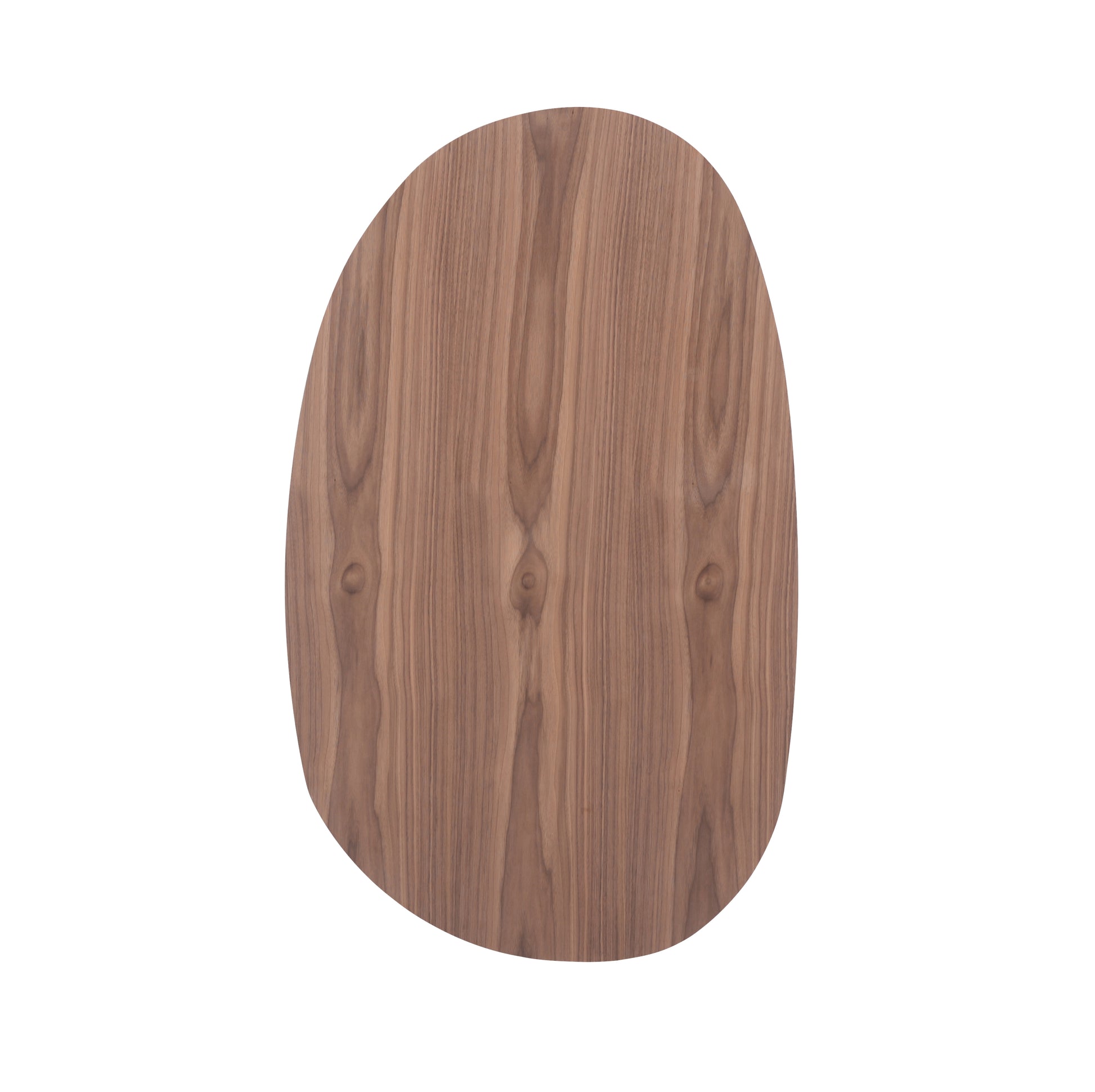 Salontafel Sakura 001 Organisch 124x75x34 Walnoot Poot Creme