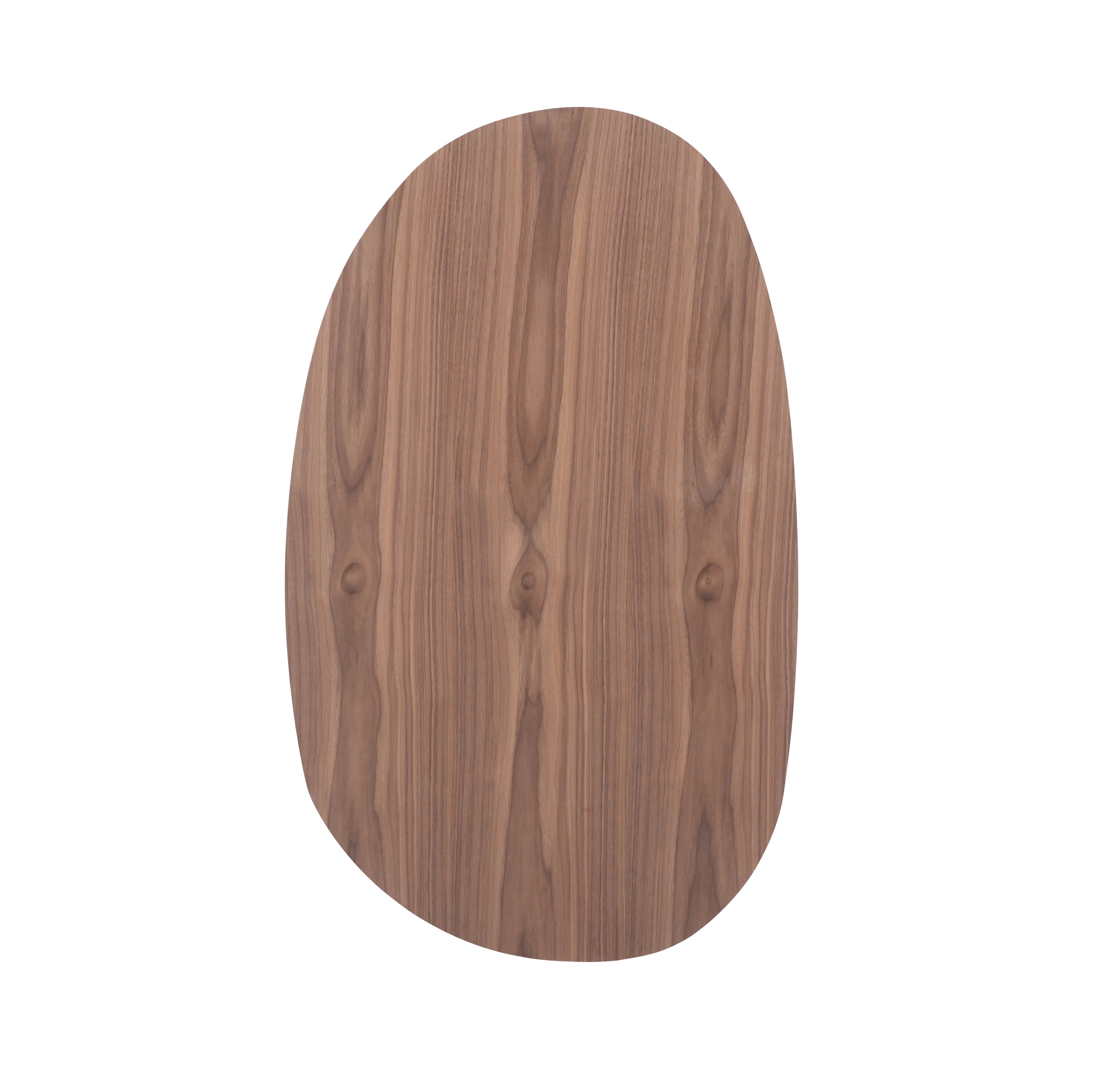 Salontafel Sakura 001 Organisch 124x75x34 Walnoot Poot Creme