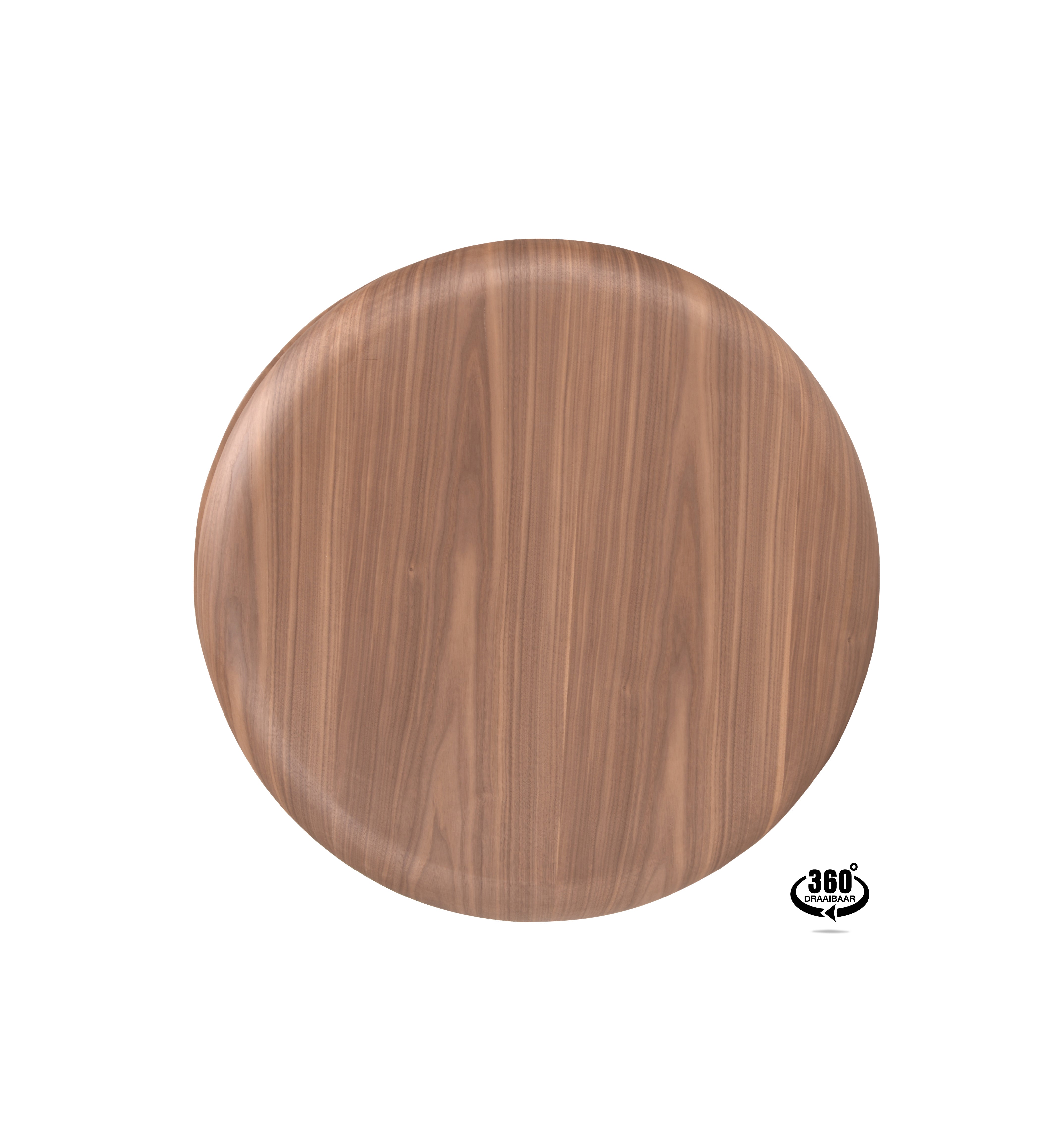 Salontafel Sakura 003 Rond 90x35 (draaibaar) Walnoot