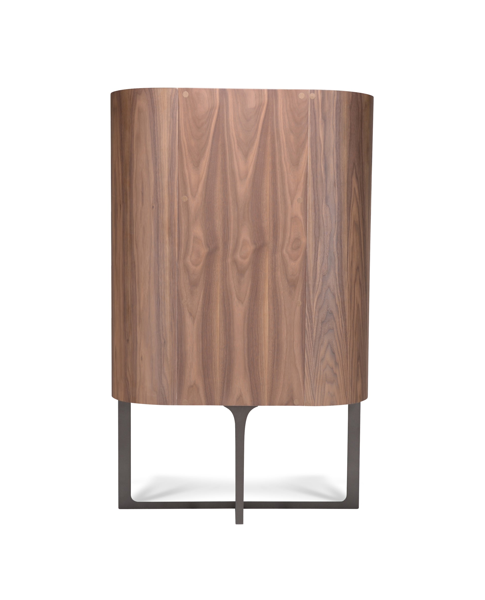 Wandkast Sakura 010 - 100x50x160 Walnoot Poot Bronze