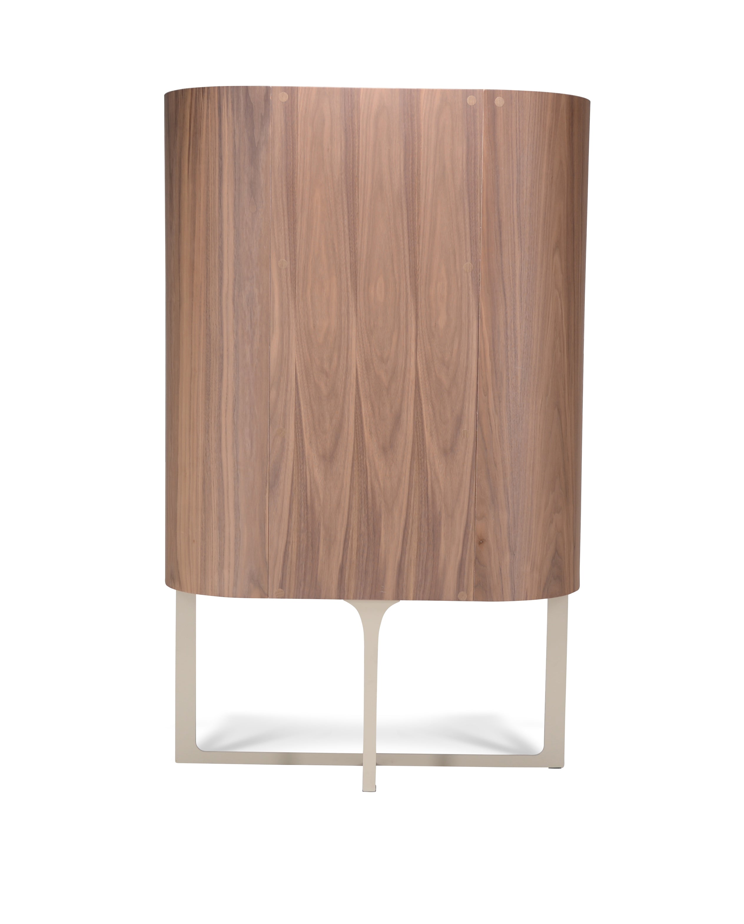 Wandkast Sakura 010 - 100x50x160 Walnoot Poot Bronze
