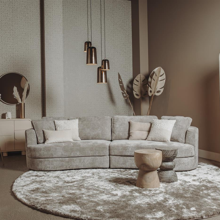 3-zits bank Sunderland – Taupe – 289 cm – Tower Living