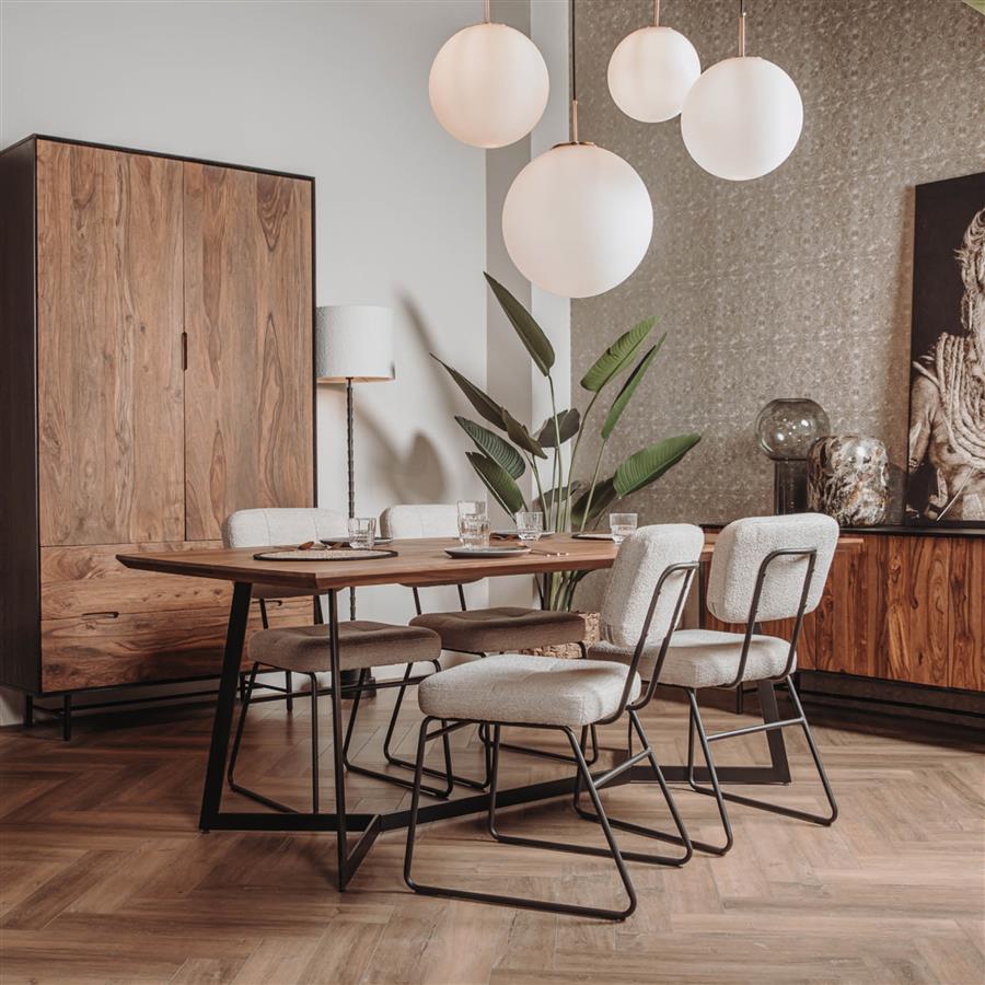 Eetkamertafel – Taviano – Bruin – Tower Living
