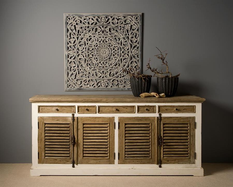 Dressoir – Amanda – Bruin – 200 x 90 cm – Tower Living