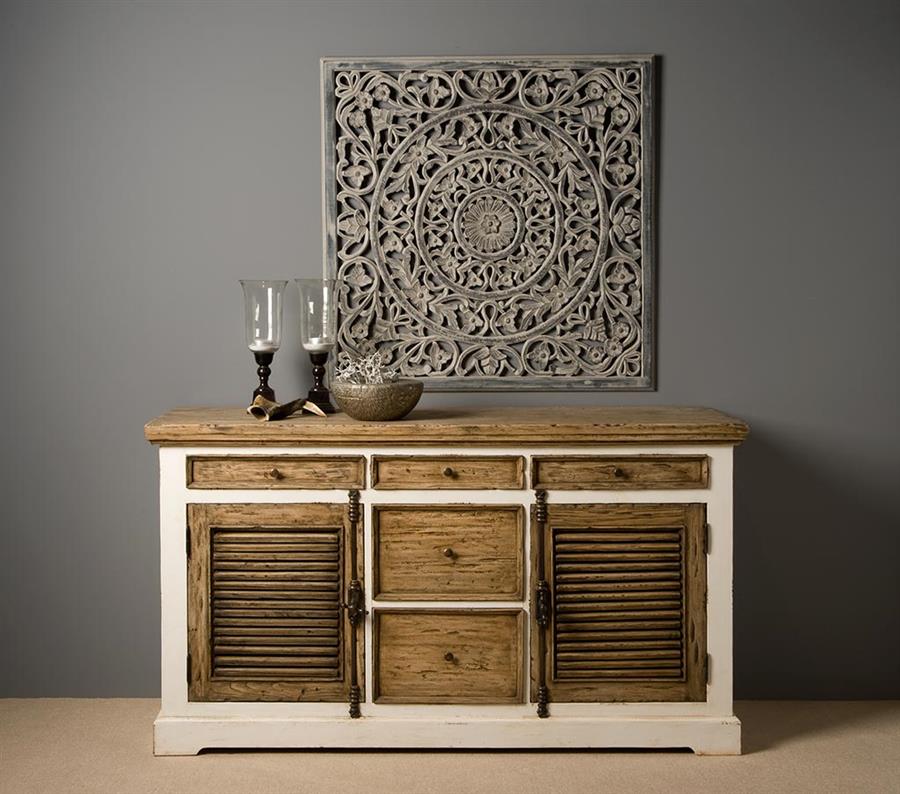 Dressoir – Amanda – Wit – 160 x 90 cm – Tower Living