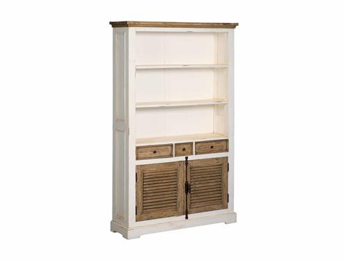 Boekenkast – Amanda – Wit – 120 x 190 cm – Tower Living