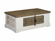 Salontafel Amanda – Wit – 135 x 75 x 50 cm | Tower Living