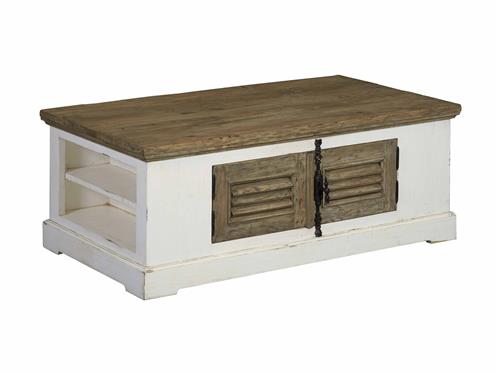 Salontafel – Amanda – Wit – 135 x 75 x 50 cm – Tower Living