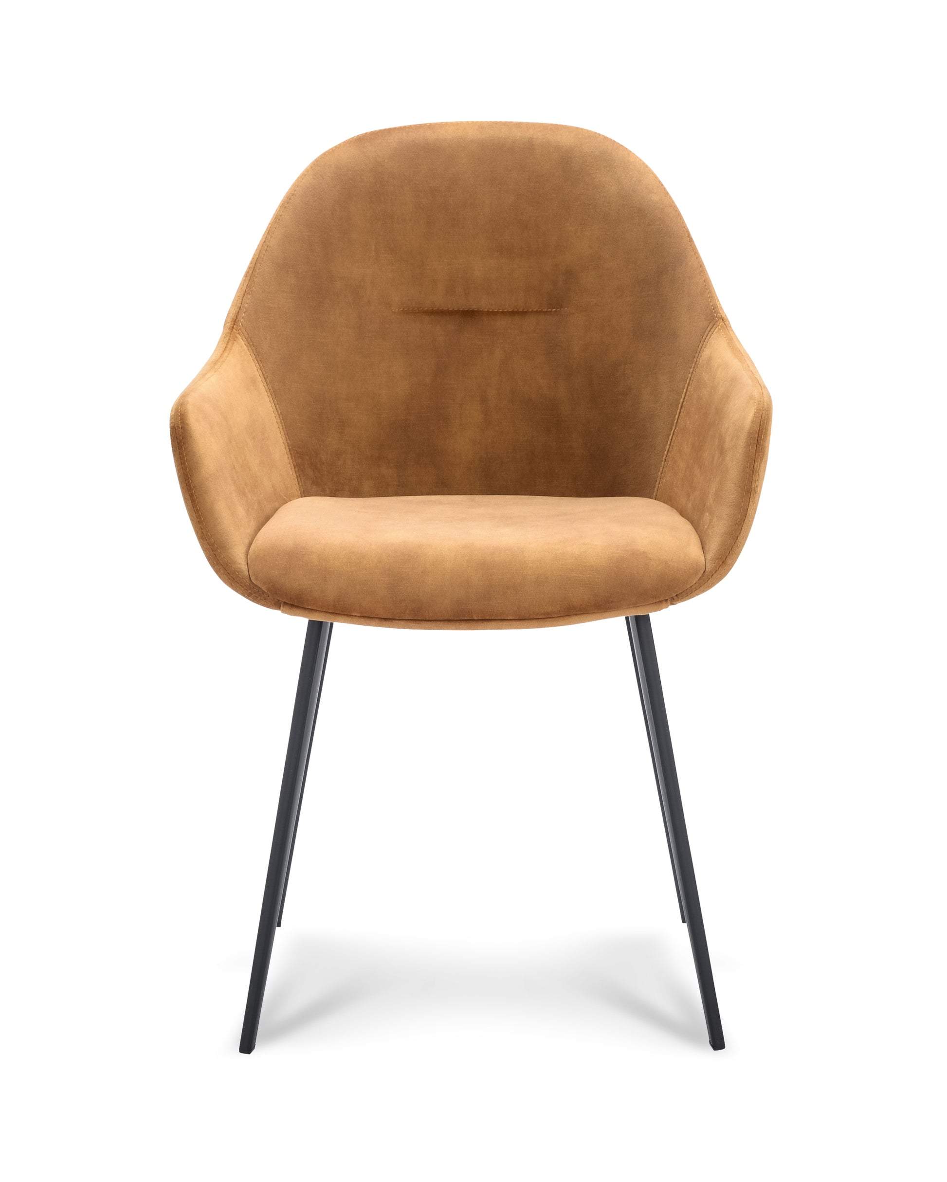 Armstoel Taylor Stof Adore Cognac Leg Black