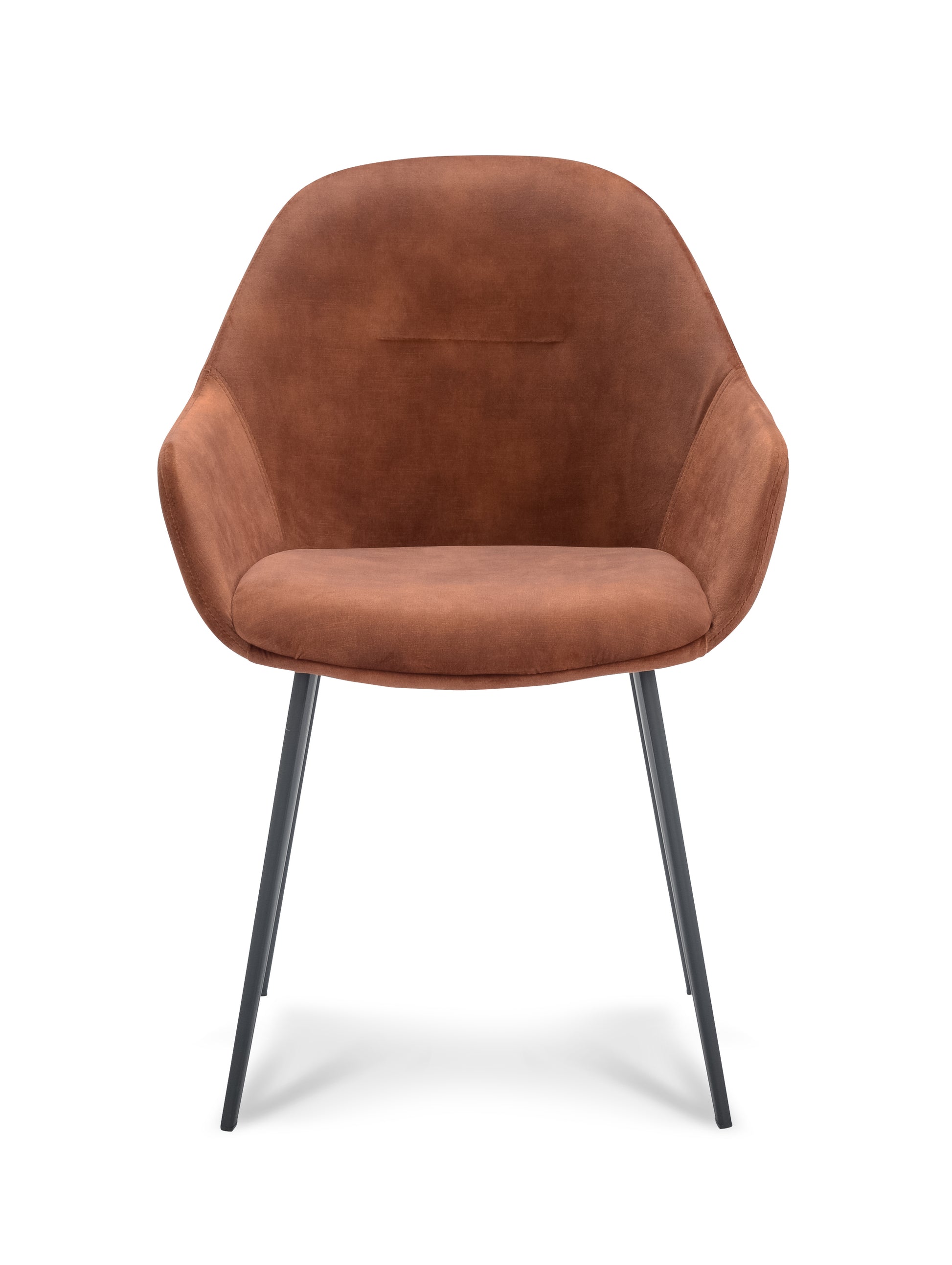 Armstoel Taylor Stof Adore Cognac Leg Black