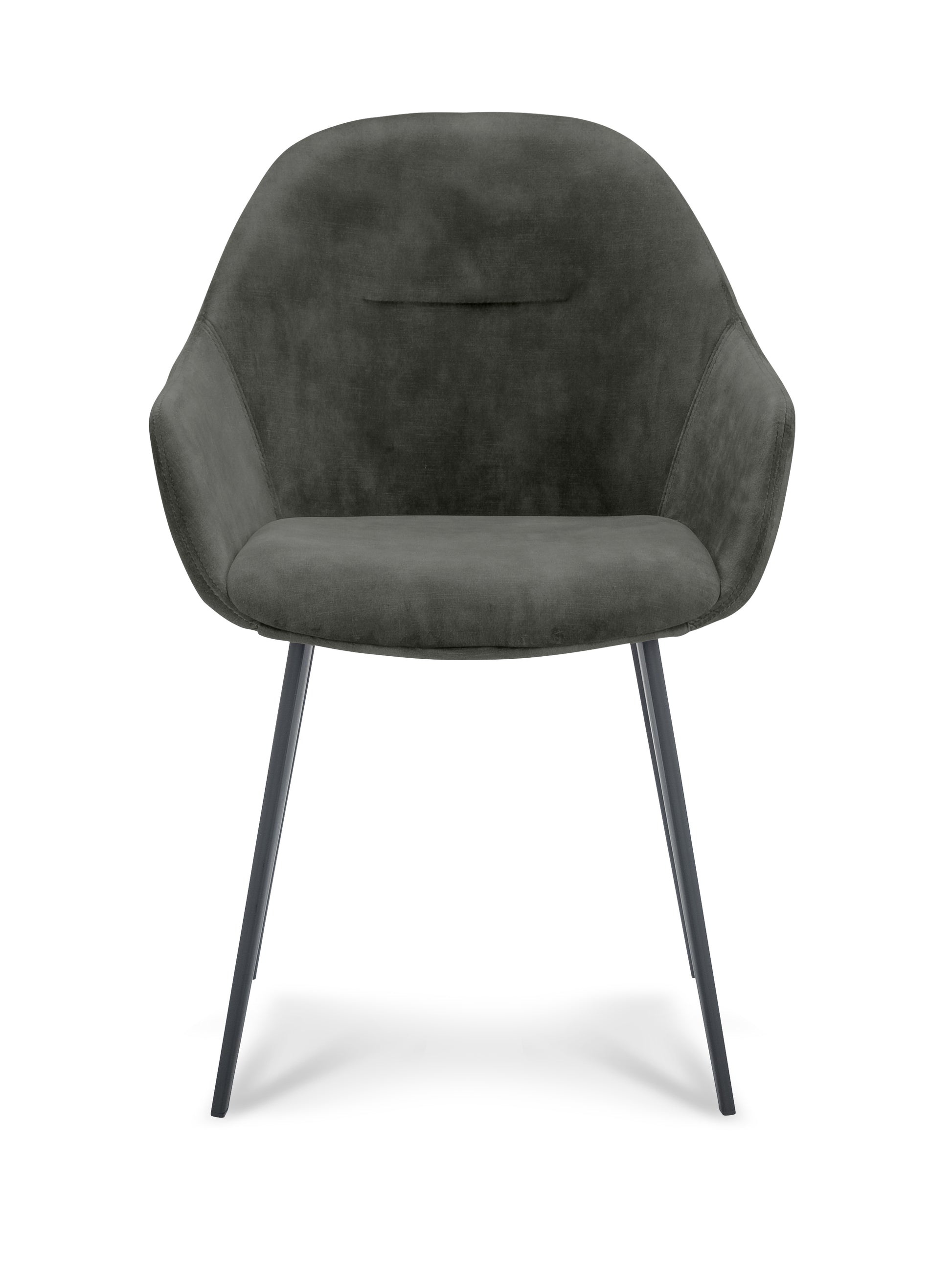 Armstoel Taylor Stof Adore Anthracite Leg Black