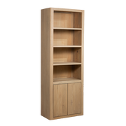 Boekenkast Tenna – Naturel – 80 x 220 cm | Tower Living