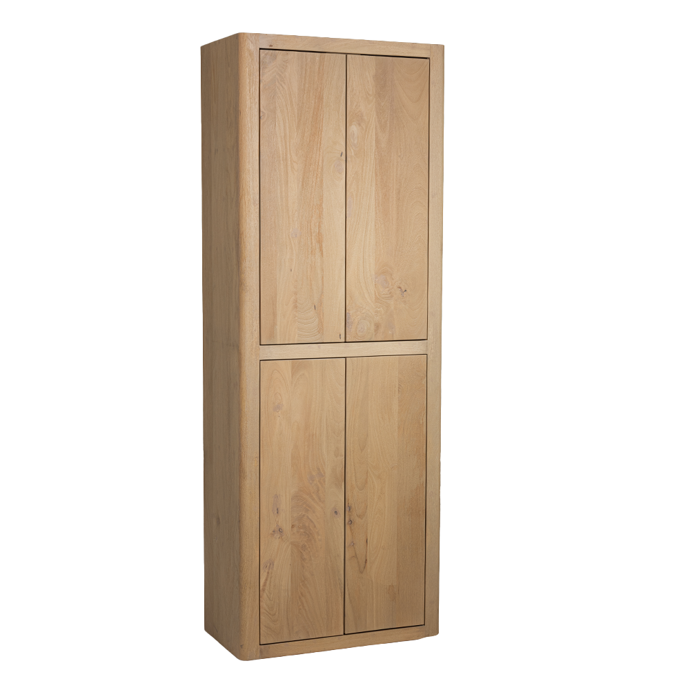 Opbergkast – Tenna – Naturel – 80 x 220 cm – Tower Living