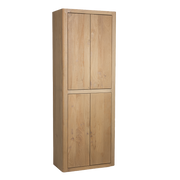 Opbergkast Tenna – Naturel – 80 x 220 cm | Tower Living