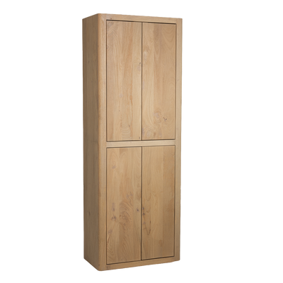 Opbergkast Tenna – Naturel – 80 x 220 cm | Tower Living