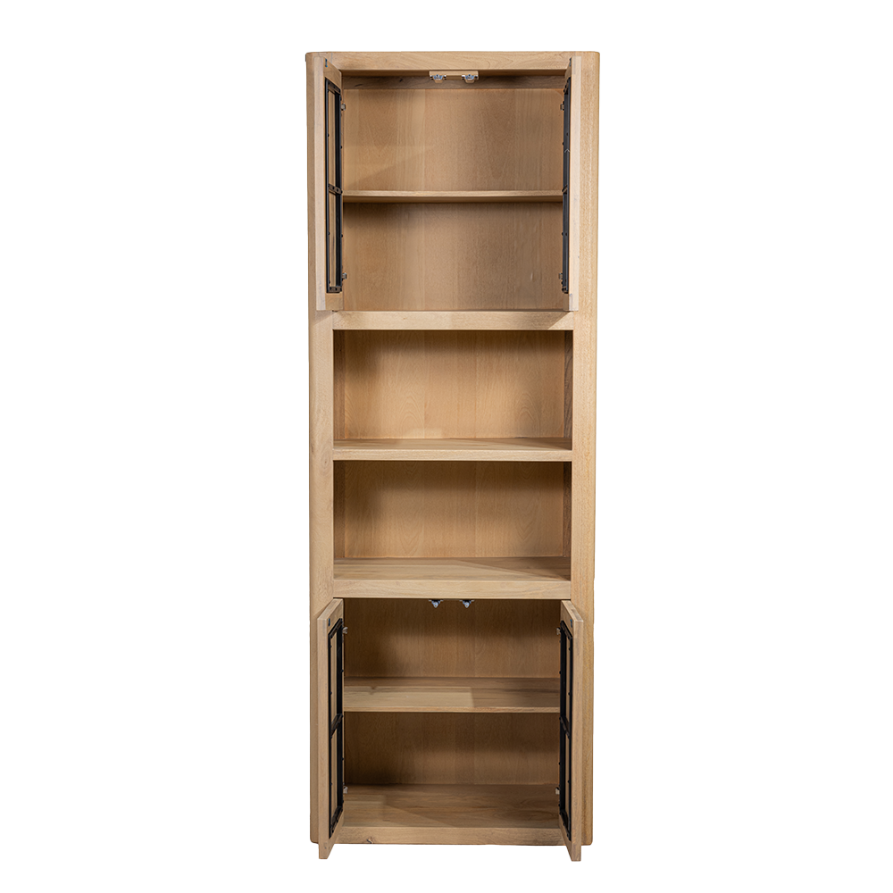 Opbergkast – Tenna – Naturel – 80 x 220 cm – Tower Living