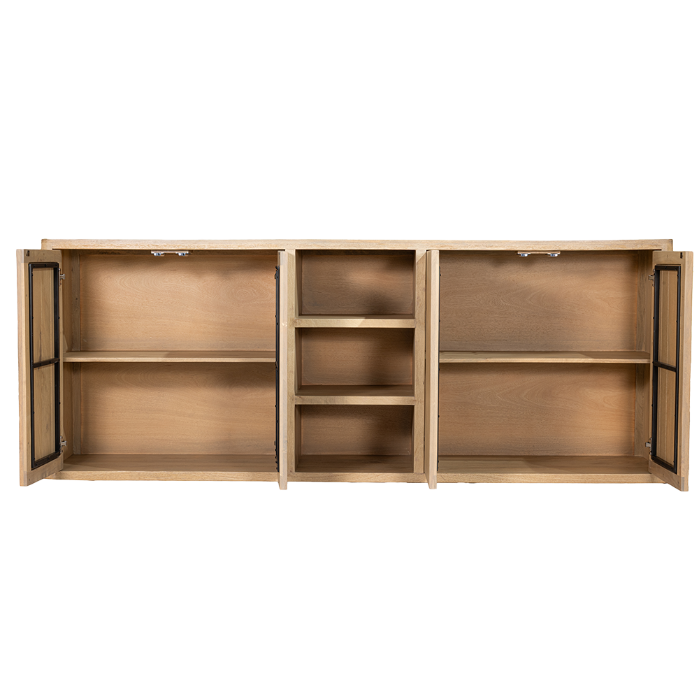 Dressoir – Tenna – Naturel – 220 x 85 cm – Tower Living
