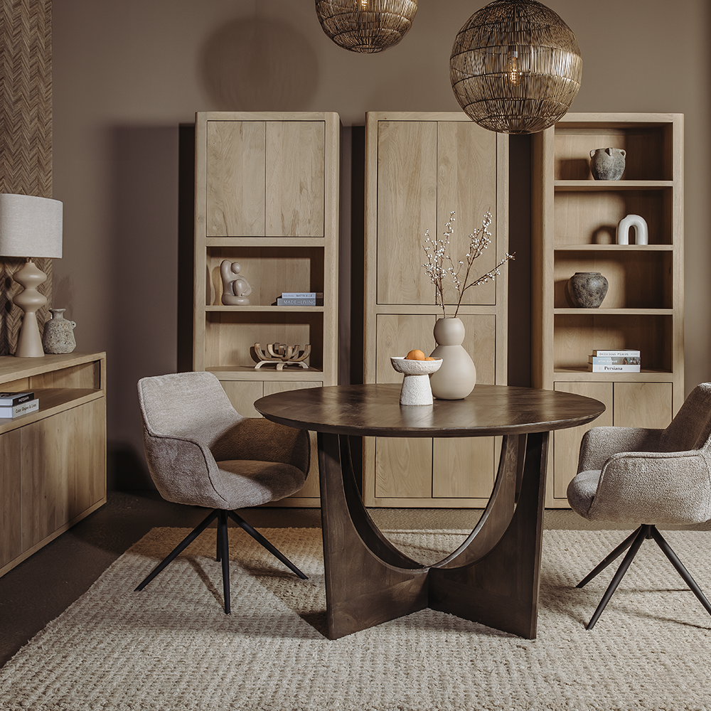 Armstoel – Fondo – Bruin – Tower Living