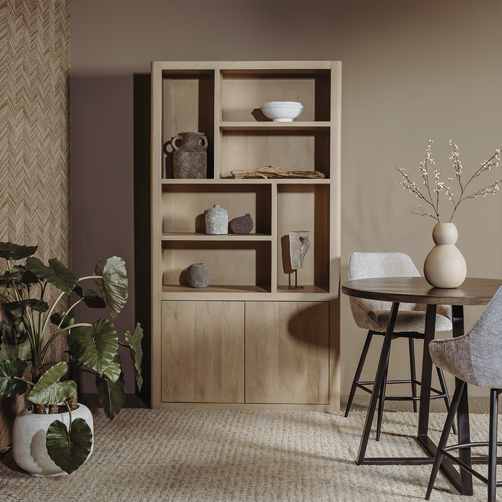 Opbergkast – Tenna – Naturel – 120 x 220 cm – Tower Living
