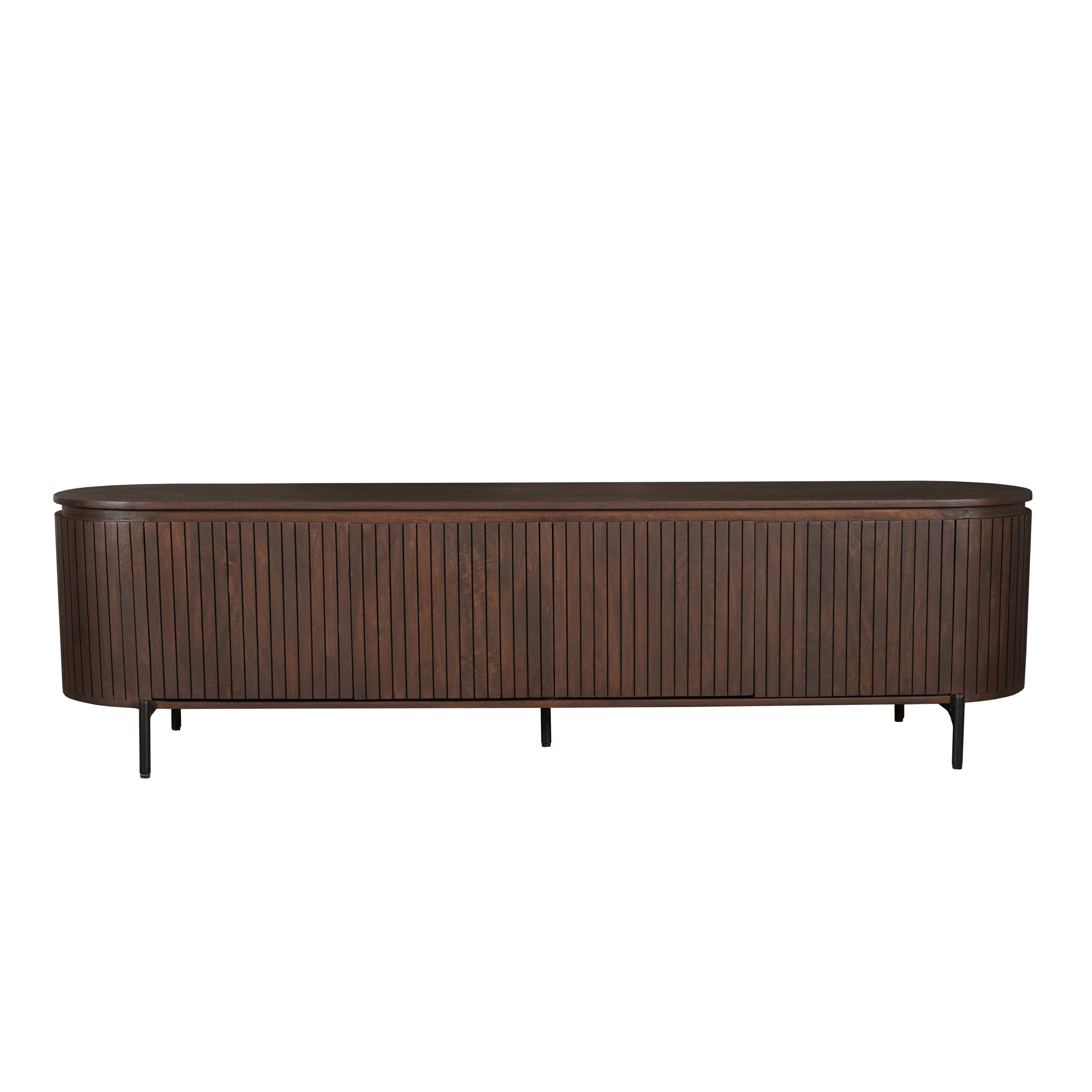 Tv-meubel Solana Bruin Mangohout 210 cm