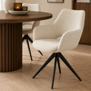 Eetkamerstoel Vanessa Beige 03 – Mito Stof