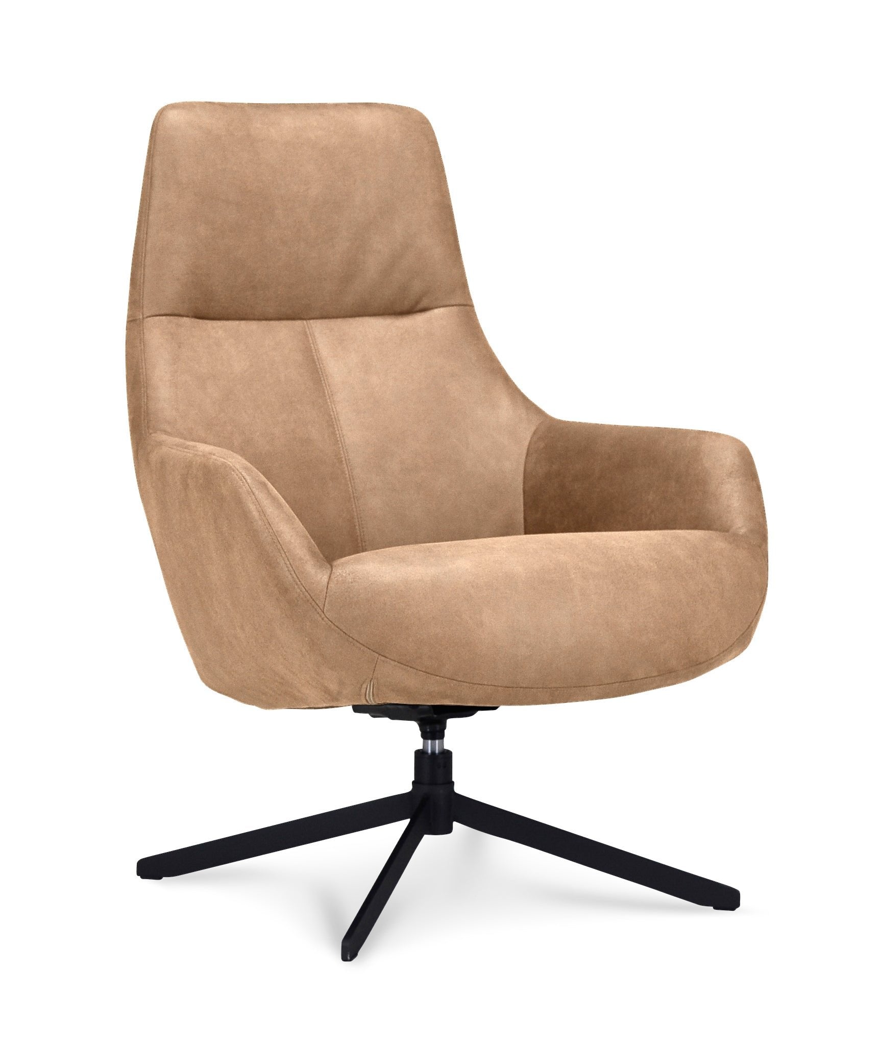 Fauteuil Hampton - Microleder Liver 10