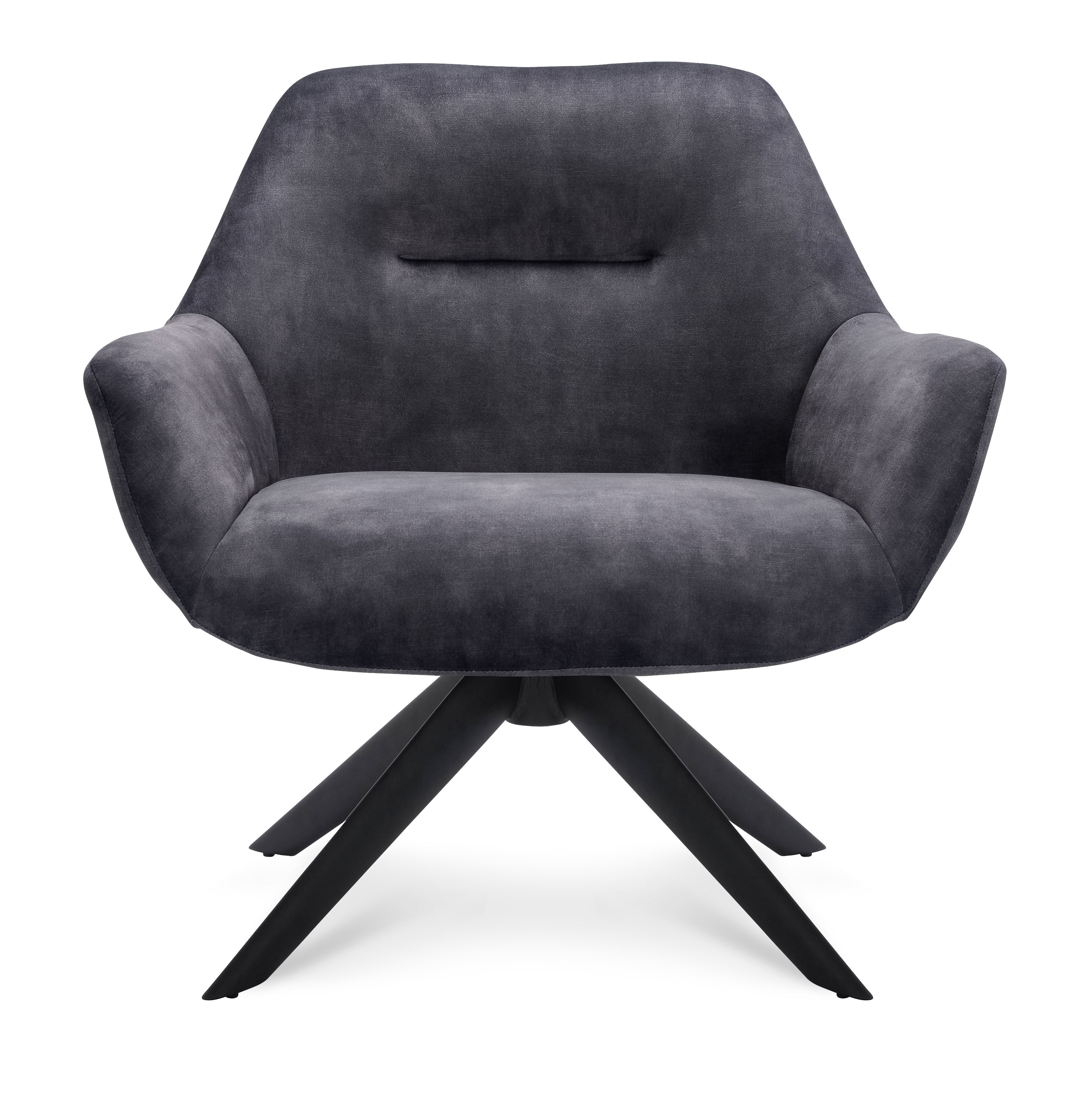 Fauteuil Vegas Stof Adore Hunter Leg Black