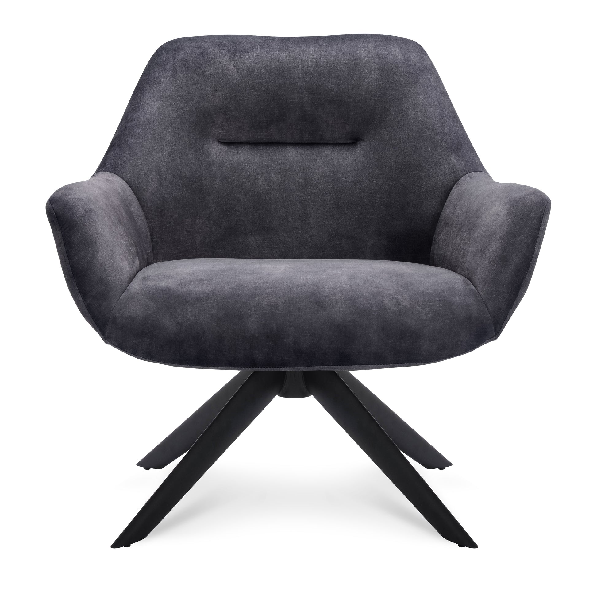 Fauteuil Vegas Stof Adore Cognac Leg Black