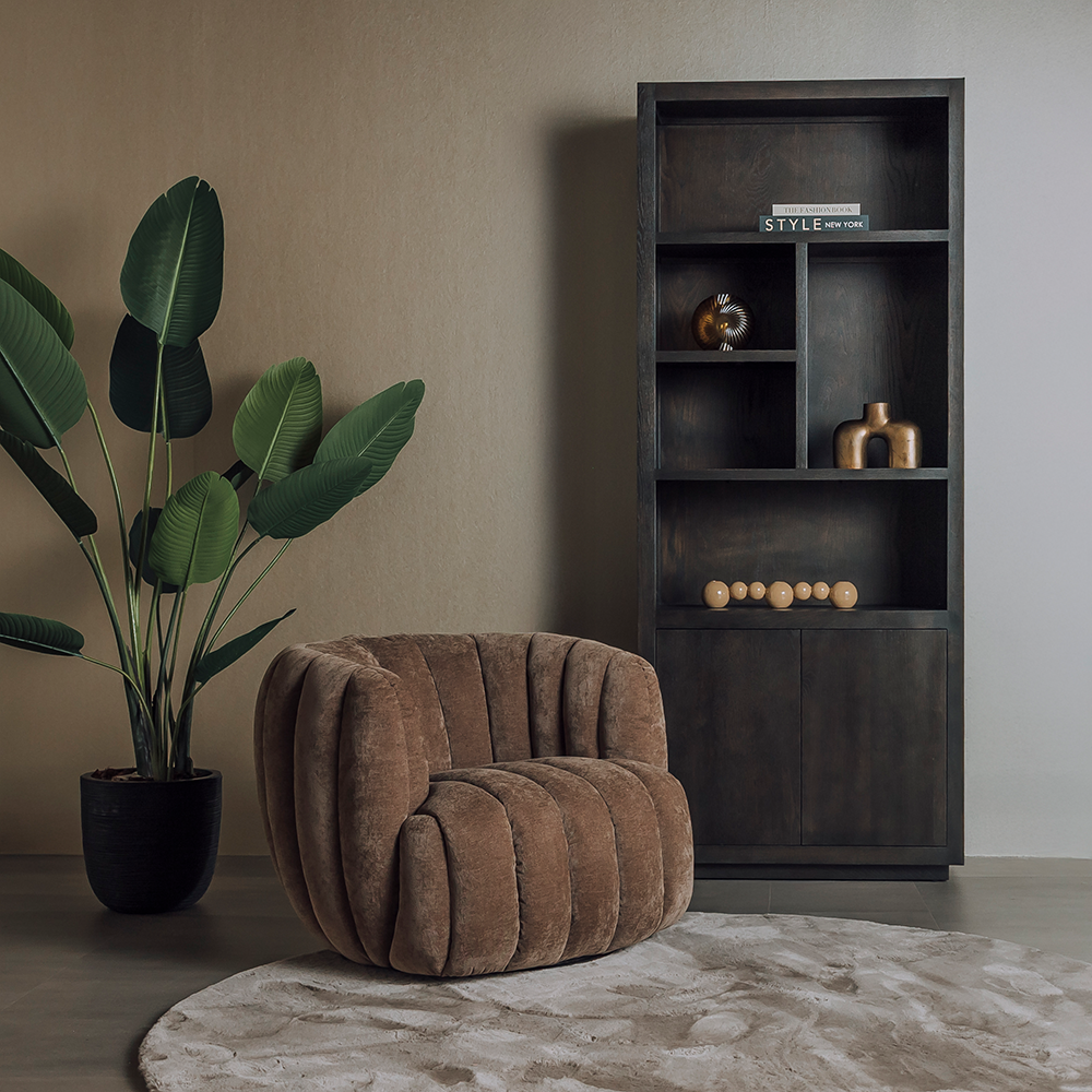 Fauteuil – Verdi – Bruin – Tower Living