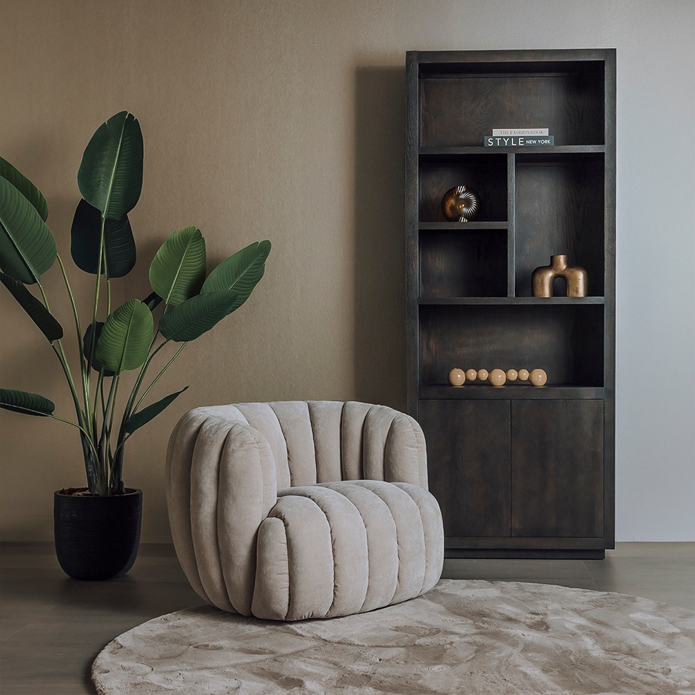 Fauteuil – Verdi – Beige – Tower Living