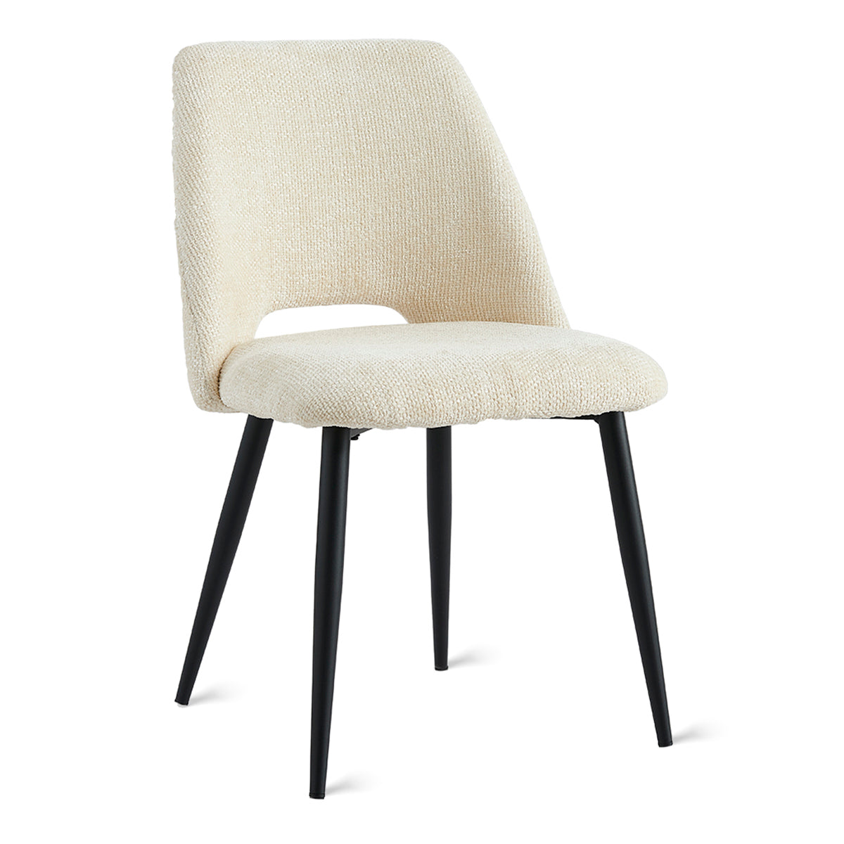 Eetkamerstoel Monta - Stof Beige – foto 2