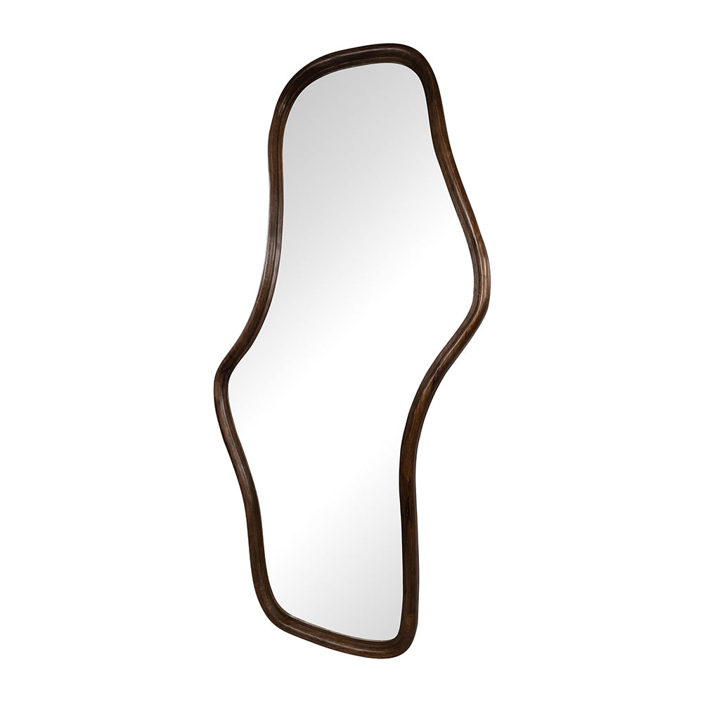 Wavy spiegel 160, Mango Matt Walnut