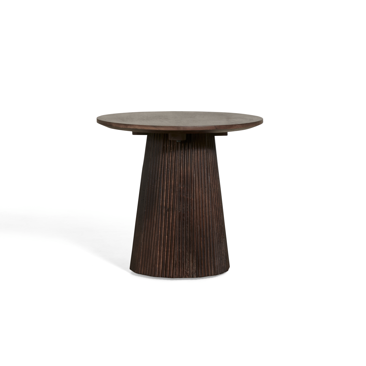 Bijzettafel Mokka - Donkerbruin Ø 50 cm