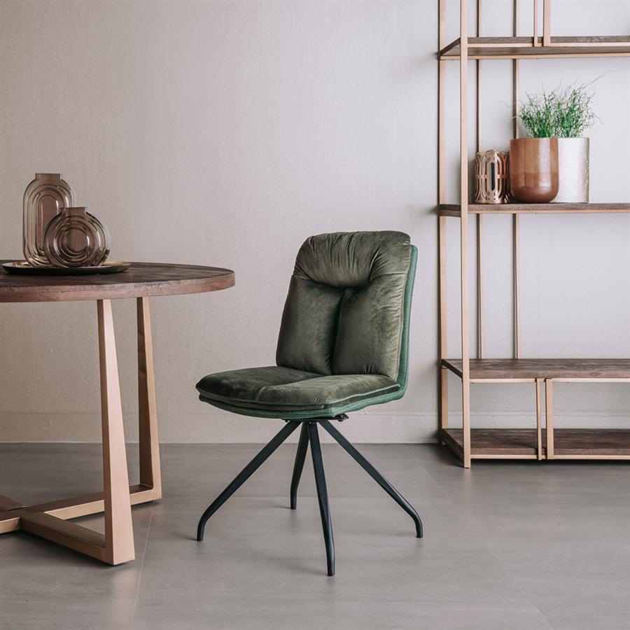 Eetkamerstoel – Rota – Groen – Tower Living