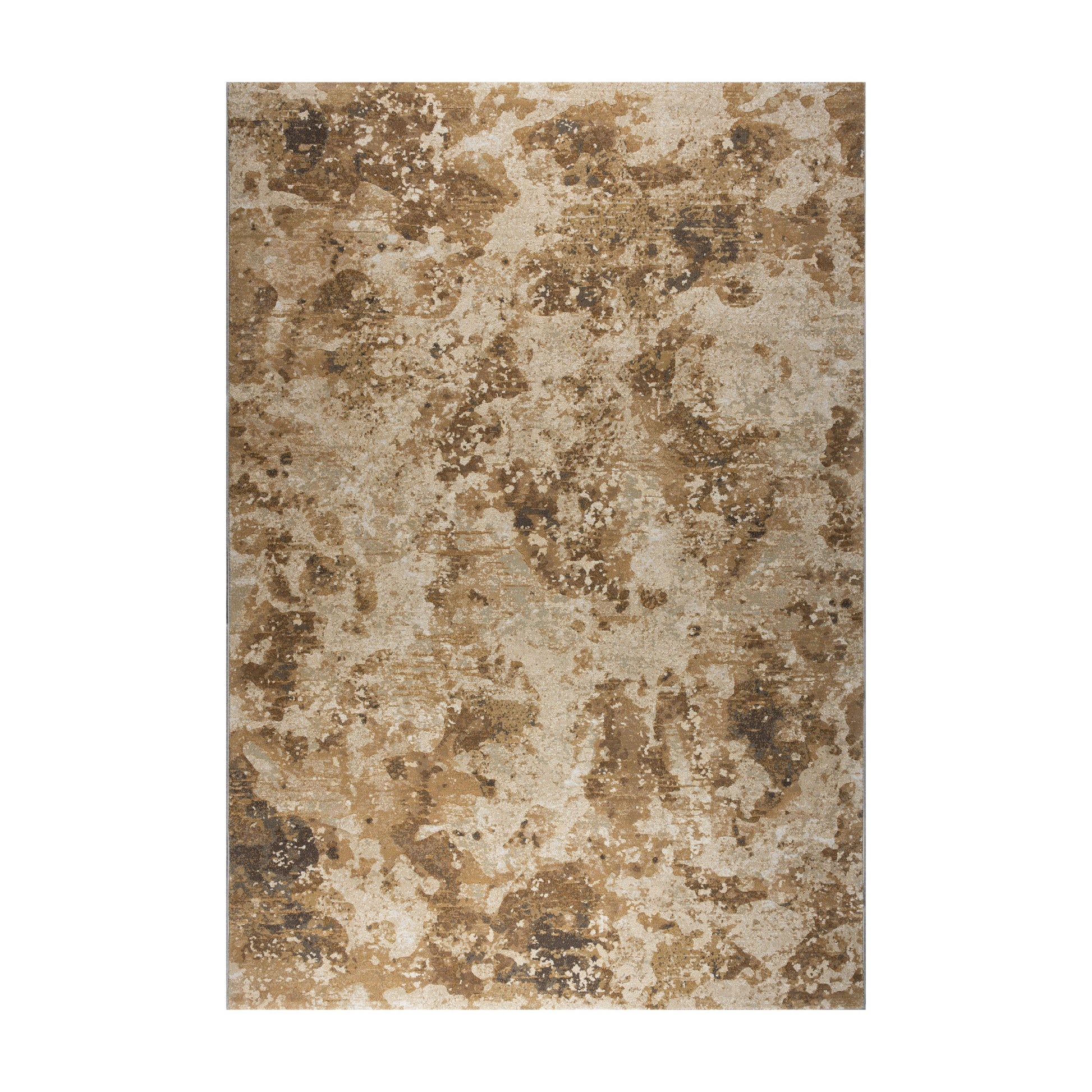 Vloerkleed Ace Goud - vlak