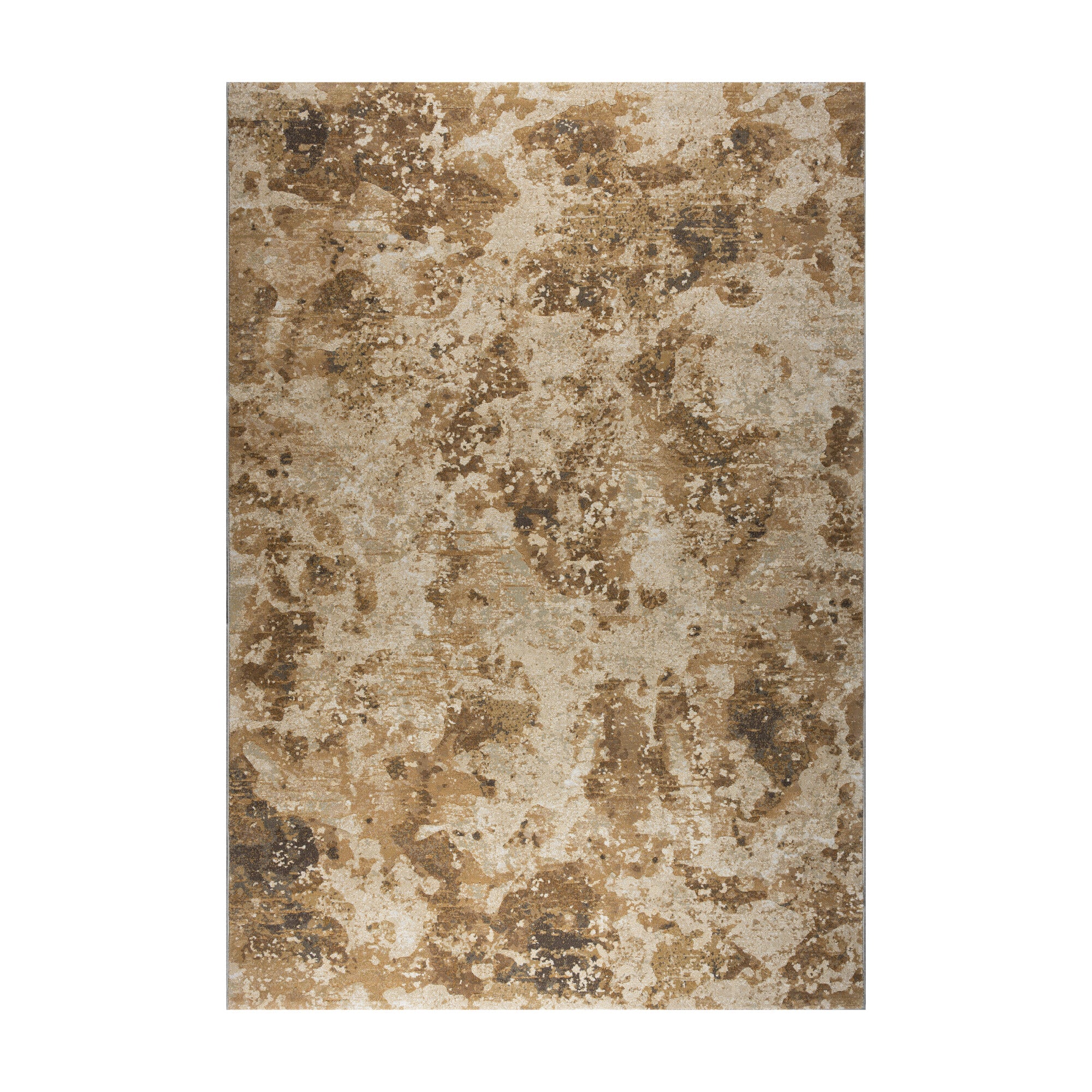 Vloerkleed Ace Goud - vlak