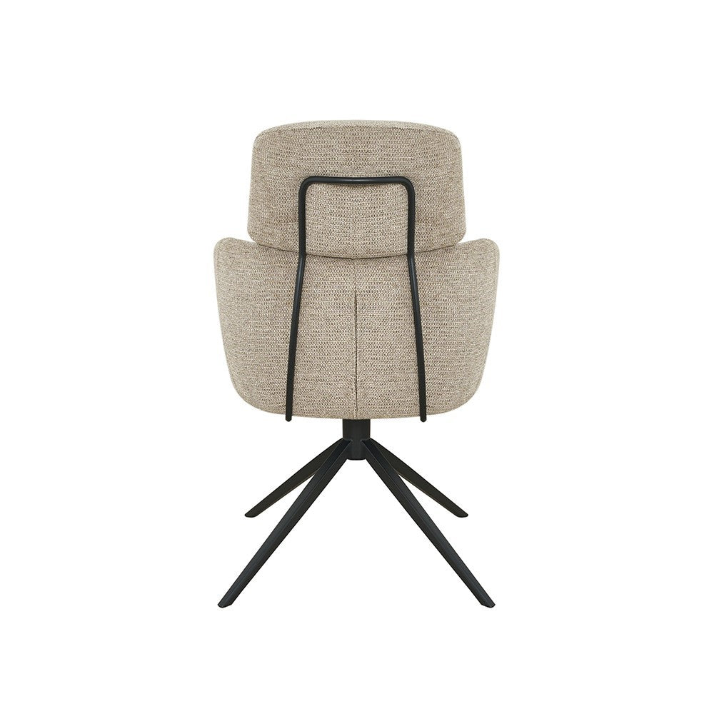Armstoel Kelly – draaipoot 360ARS – Aragon – Sand 20 – afbeelding 4